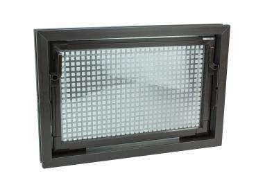 Kellerfenster braun 60 x 40 cm Einfachglas incl. Schutzgitter, Insektenschutz, 4 Fensterbauschrauben